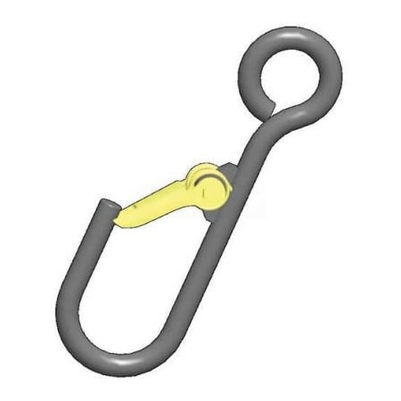 M&W 3/8 Alloy Latching J-Hook - 365 Lb. Capacity